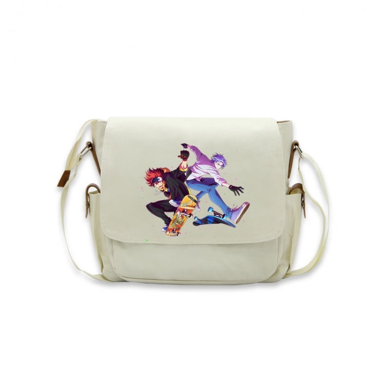 SK∞ Anime Peripheral Shoulder Bag Casual Satchel 33X13X26cm