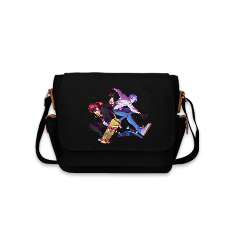 SK∞ Anime Peripheral Shoulder Bag Casual Satchel 33X13X26cm