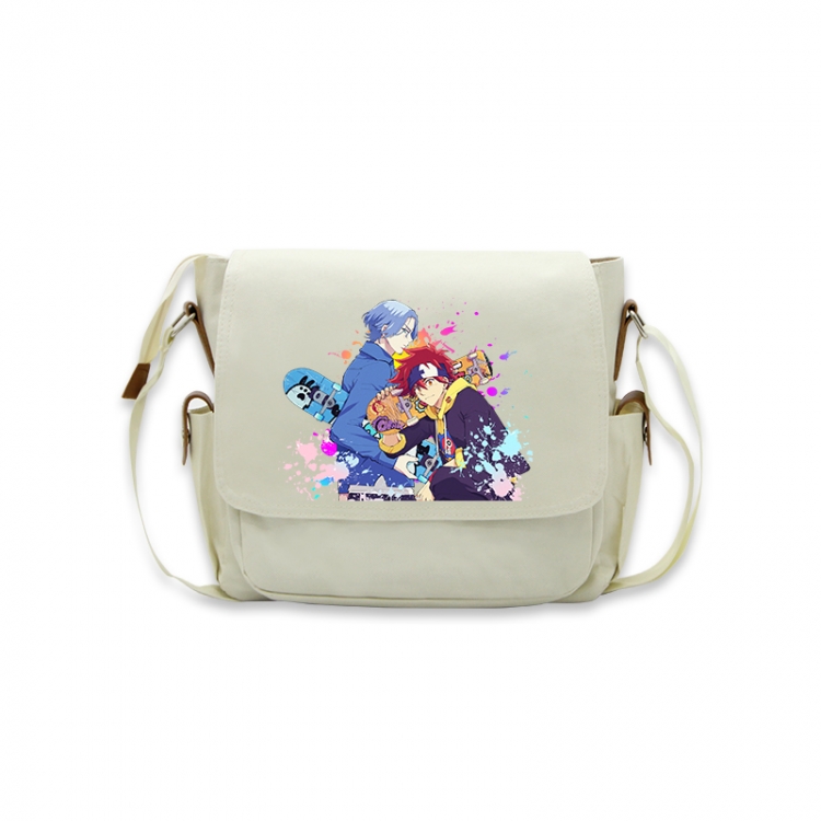 SK∞ Anime Peripheral Shoulder Bag Casual Satchel 33X13X26cm