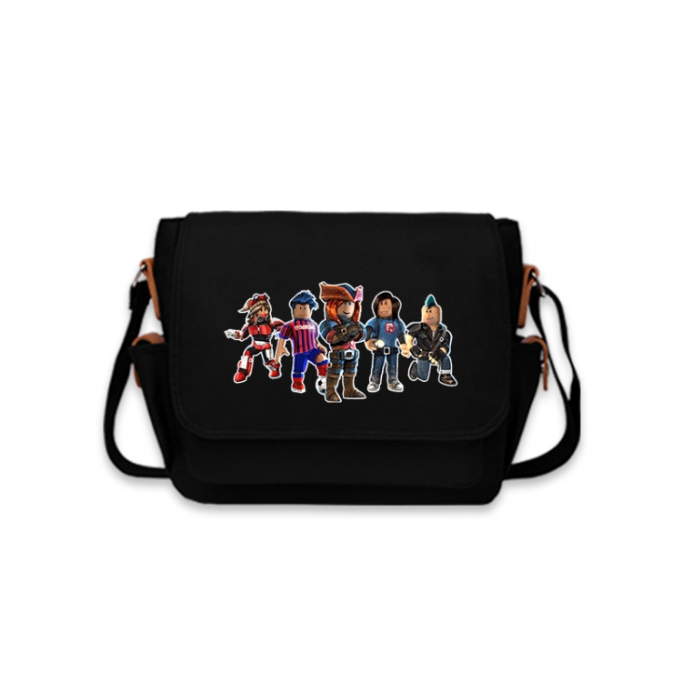 Robllox Anime Peripheral Shoulder Bag Casual Satchel 33X13X26cm