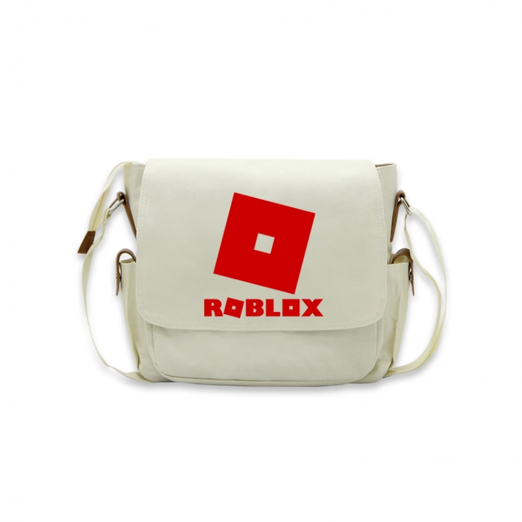 Robllox Anime Peripheral Shoulder Bag Casual Satchel 33X13X26cm