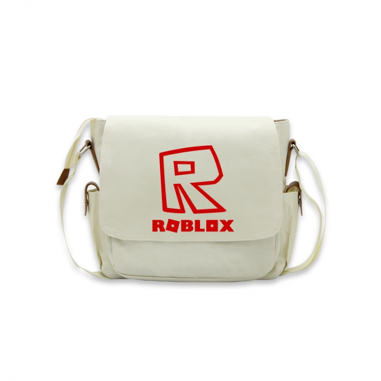 Robllox Anime Peripheral Shoulder Bag Casual Satchel 33X13X26cm