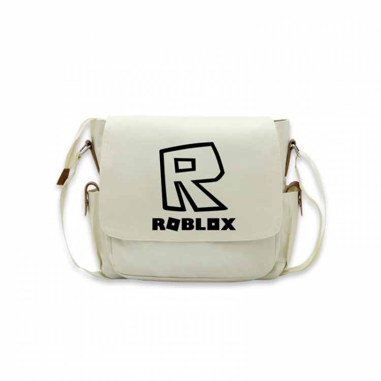 Robllox Anime Peripheral Shoulder Bag Casual Satchel 33X13X26cm