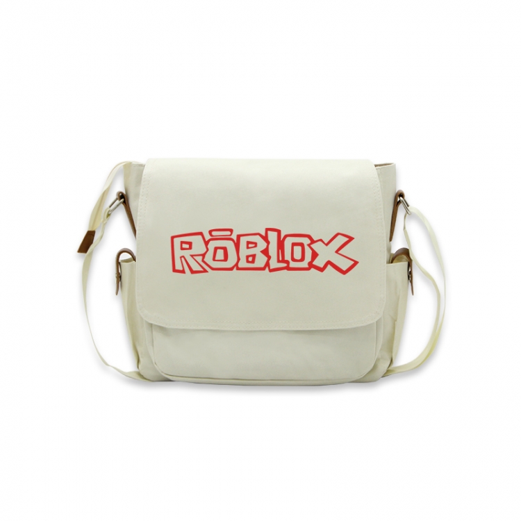 Robllox Anime Peripheral Shoulder Bag Casual Satchel 33X13X26cm