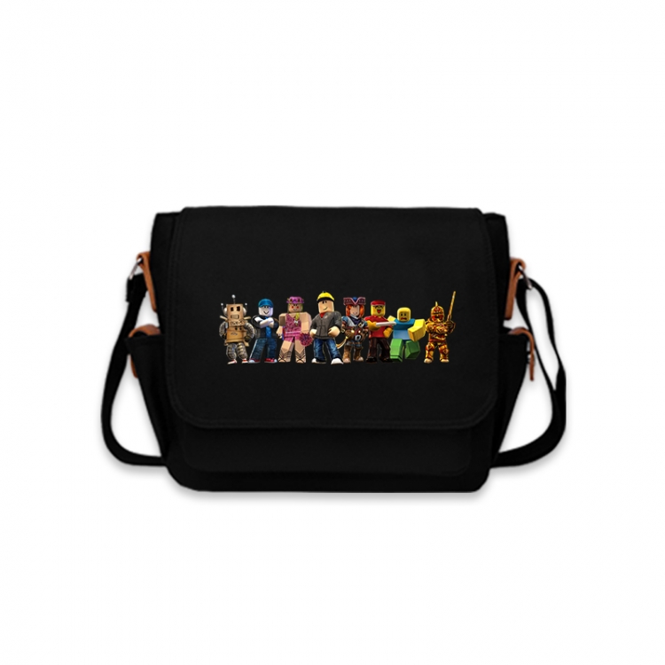 Robllox Anime Peripheral Shoulder Bag Casual Satchel 33X13X26cm