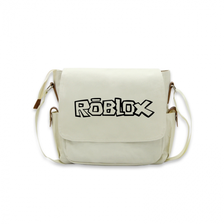 Robllox Anime Peripheral Shoulder Bag Casual Satchel 33X13X26cm