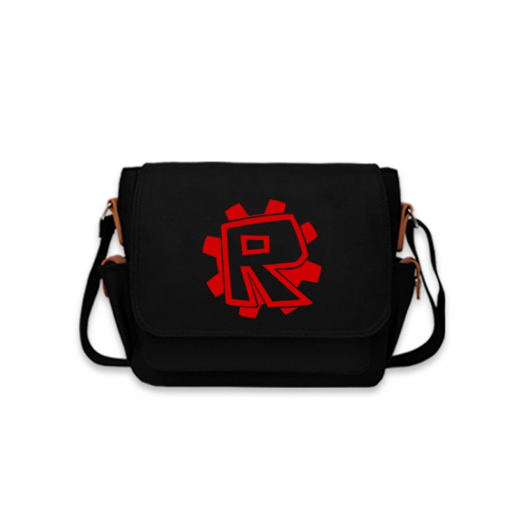 Robllox Anime Peripheral Shoulder Bag Casual Satchel 33X13X26cm