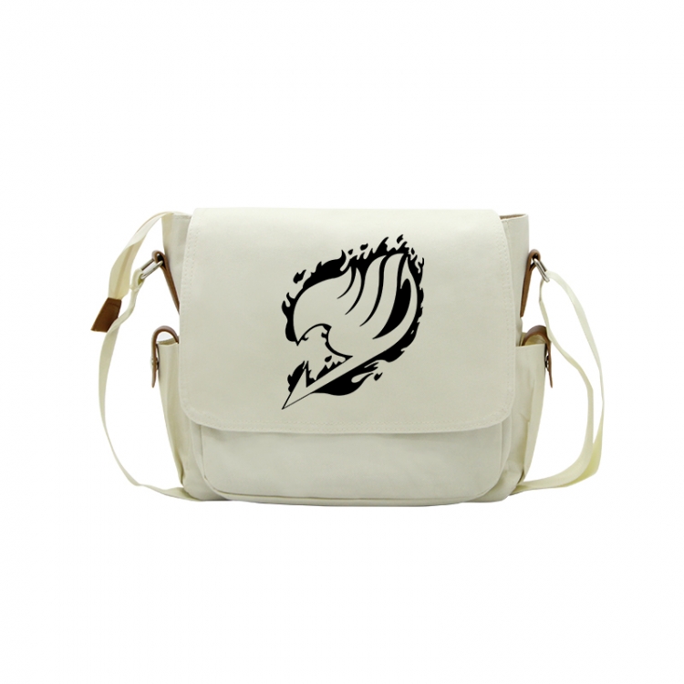 Fairy tail Anime Peripheral Shoulder Bag Casual Satchel 33X13X26cm