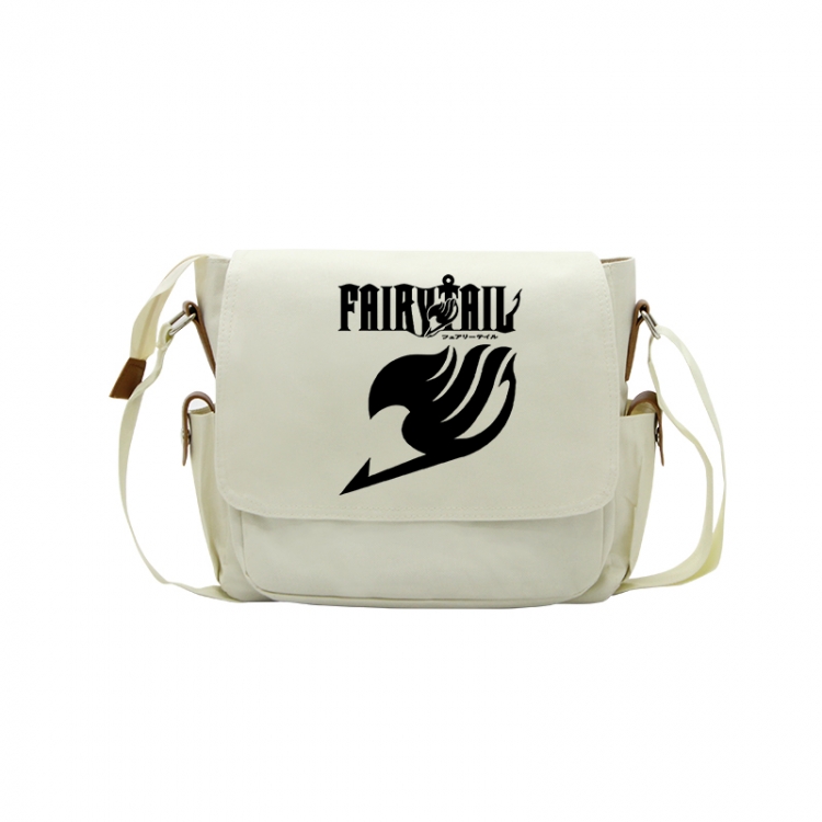 Fairy tail Anime Peripheral Shoulder Bag Casual Satchel 33X13X26cm