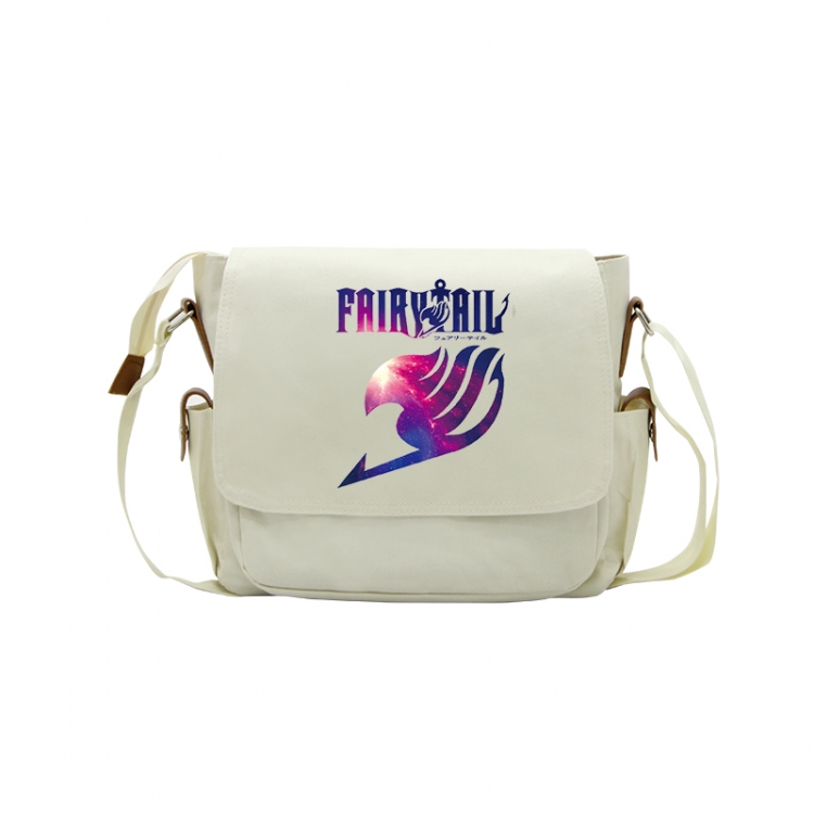 Fairy tail Anime Peripheral Shoulder Bag Casual Satchel 33X13X26cm