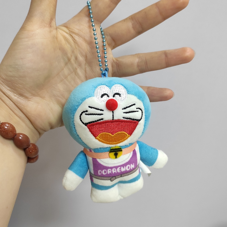 DoraemonAnime peripheral plush toy doll pendant 10CM price for 24 pcs