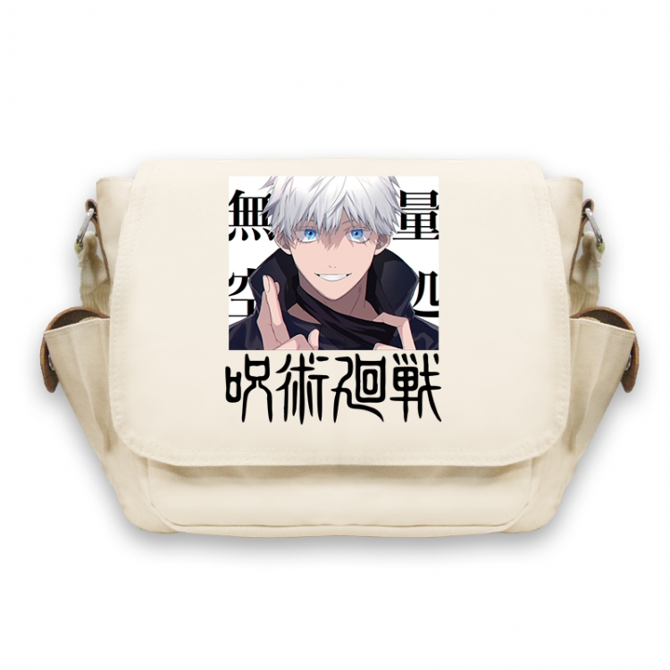 Jujutsu Kaisen  Anime Peripheral Shoulder Bag Casual Satchel 33X13X26cm