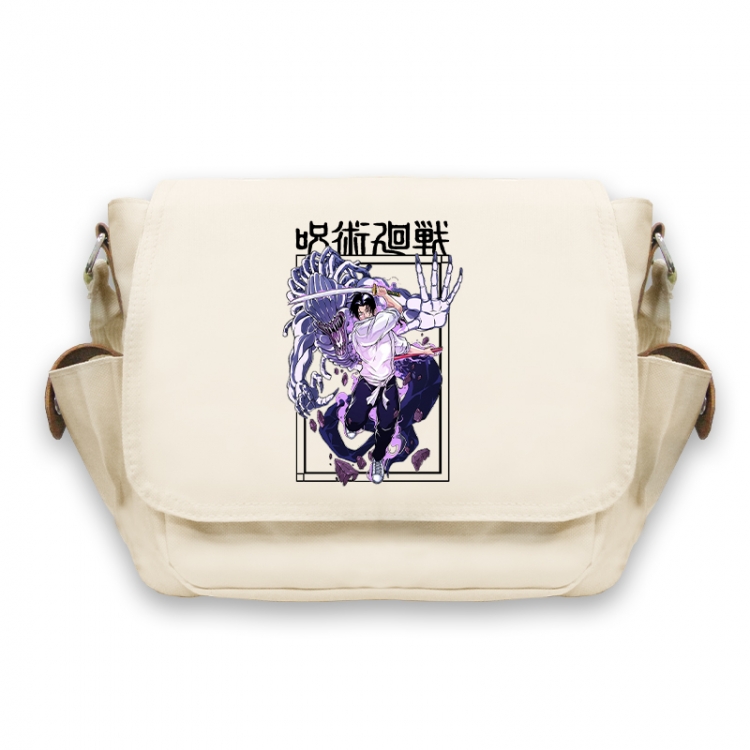 Jujutsu Kaisen  Anime Peripheral Shoulder Bag Casual Satchel 33X13X26cm