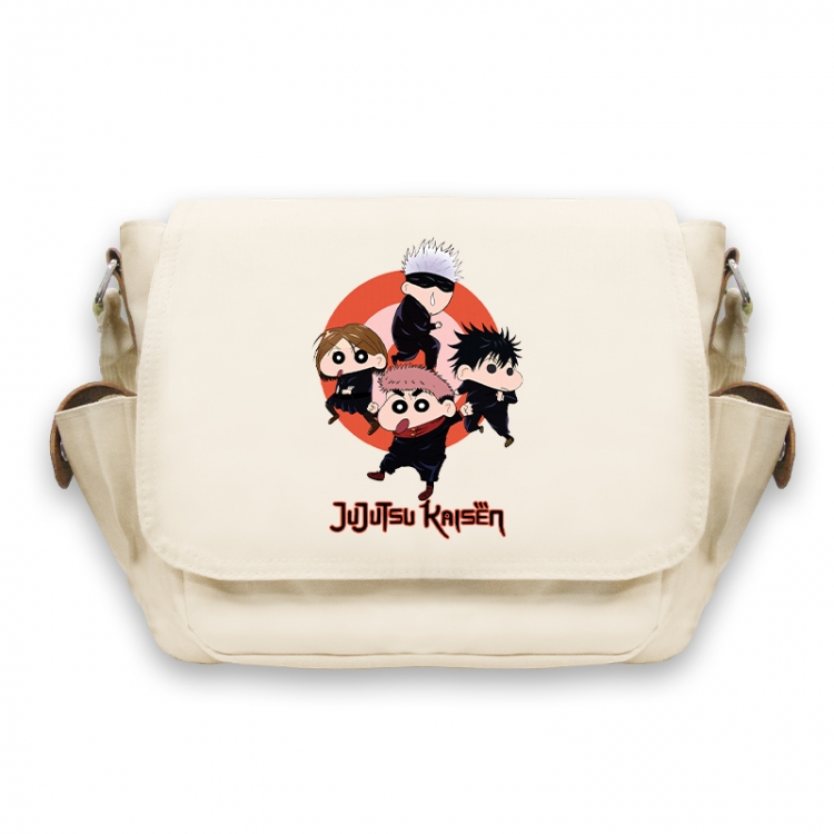 Jujutsu Kaisen  Anime Peripheral Shoulder Bag Casual Satchel 33X13X26cm