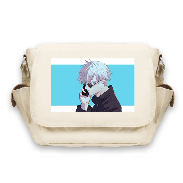 Jujutsu Kaisen  Anime Peripheral Shoulder Bag Casual Satchel 33X13X26cm