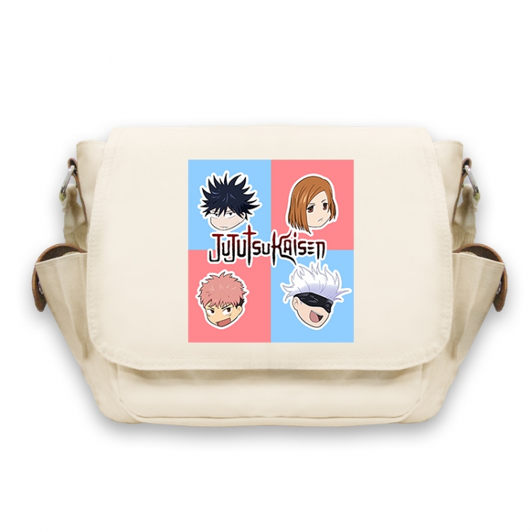 Jujutsu Kaisen  Anime Peripheral Shoulder Bag Casual Satchel 33X13X26cm