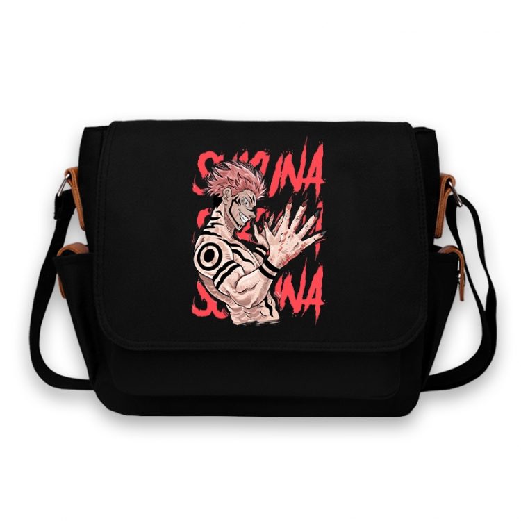 Jujutsu Kaisen  Anime Peripheral Shoulder Bag Casual Satchel 33X13X26cm