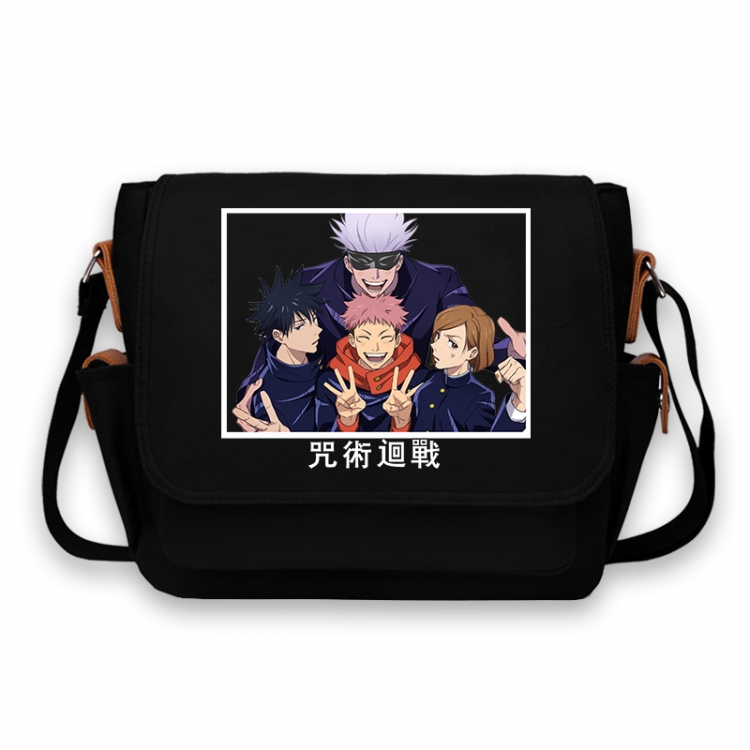 Jujutsu Kaisen  Anime Peripheral Shoulder Bag Casual Satchel 33X13X26cm