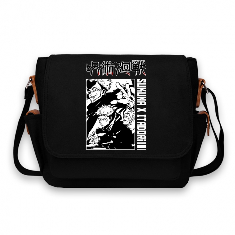 Jujutsu Kaisen  Anime Peripheral Shoulder Bag Casual Satchel 33X13X26cm