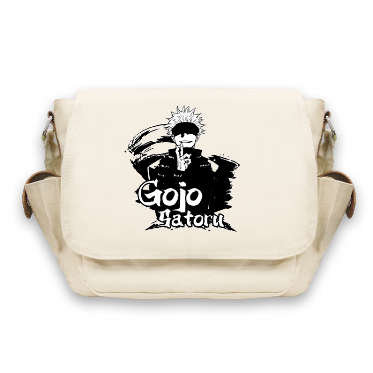 Jujutsu Kaisen  Anime Peripheral Shoulder Bag Casual Satchel 33X13X26cm