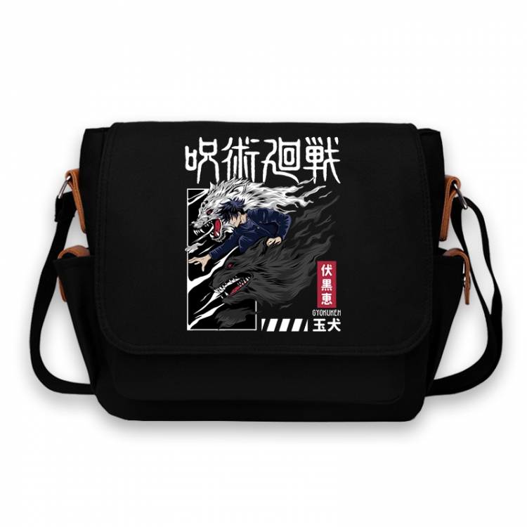 Jujutsu Kaisen  Anime Peripheral Shoulder Bag Casual Satchel 33X13X26cm