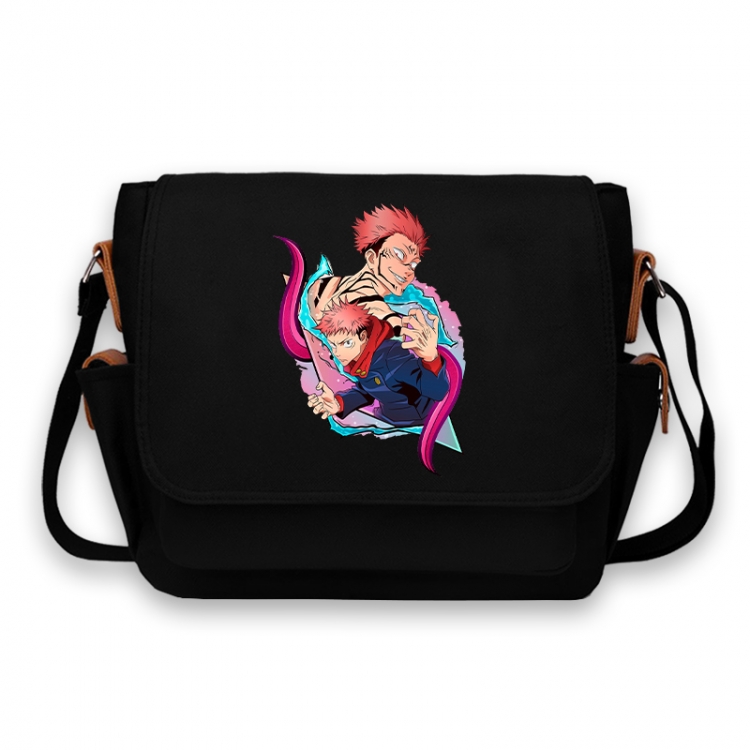 Jujutsu Kaisen  Anime Peripheral Shoulder Bag Casual Satchel 33X13X26cm