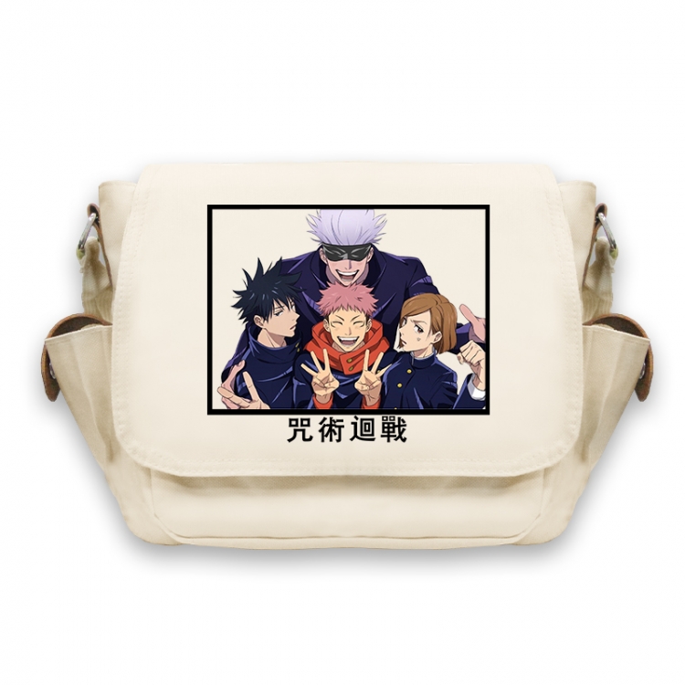 Jujutsu Kaisen  Anime Peripheral Shoulder Bag Casual Satchel 33X13X26cm