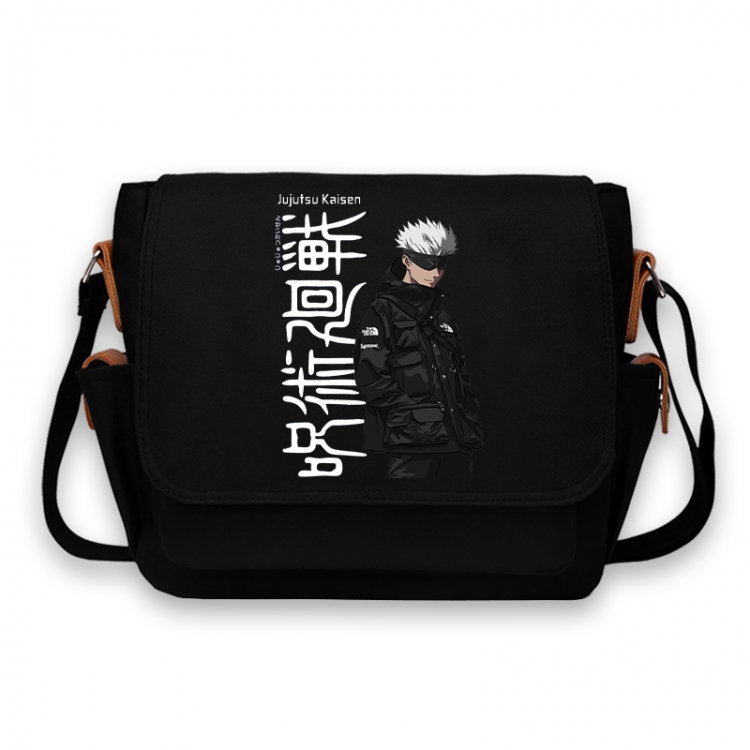 Jujutsu Kaisen  Anime Peripheral Shoulder Bag Casual Satchel 33X13X26cm