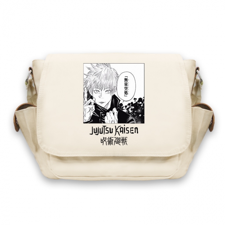 Jujutsu Kaisen  Anime Peripheral Shoulder Bag Casual Satchel 33X13X26cm