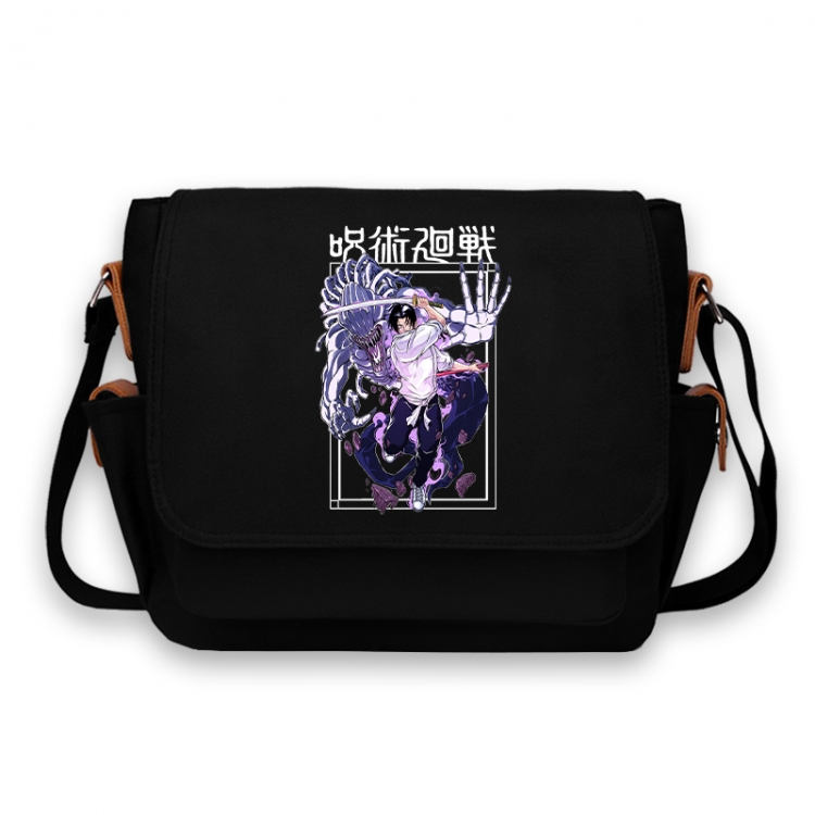 Jujutsu Kaisen  Anime Peripheral Shoulder Bag Casual Satchel 33X13X26cm