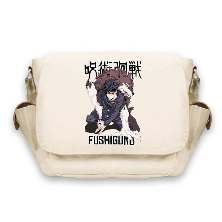 Jujutsu Kaisen  Anime Peripheral Shoulder Bag Casual Satchel 33X13X26cm