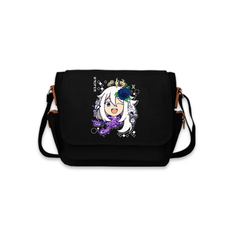 Genshin Impact Anime Peripheral Shoulder Bag Casual Satchel 33X13X26cm