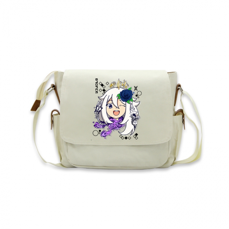 Genshin Impact Anime Peripheral Shoulder Bag Casual Satchel 33X13X26cm