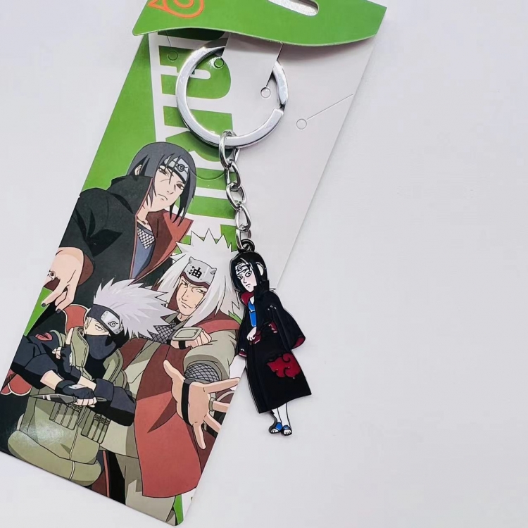 Naruto Anime Peripheral Color Character Keychain price for 5 pcs