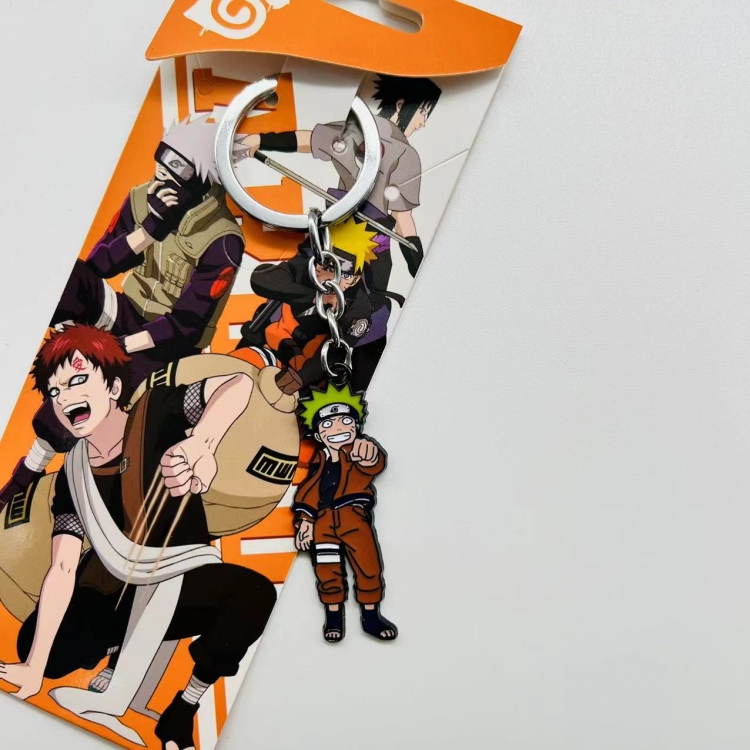 Naruto Anime Peripheral Color Character Keychain price for 5 pcs