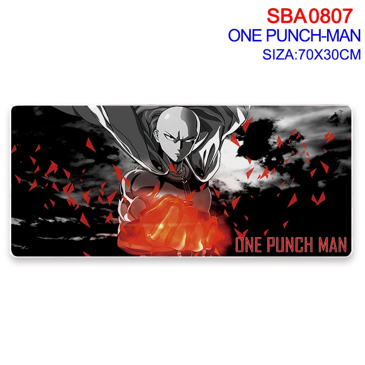One Punch Man Anime peripheral edge lock mouse pad 70X30cm SBA-807