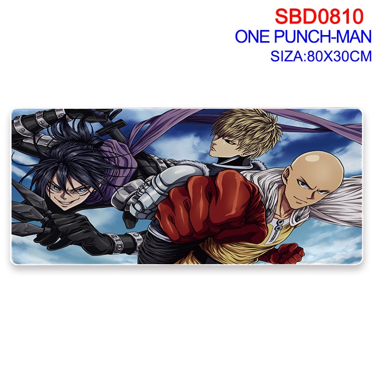 One Punch Man Anime peripheral edge lock mouse pad 80X30cm SBD-810
