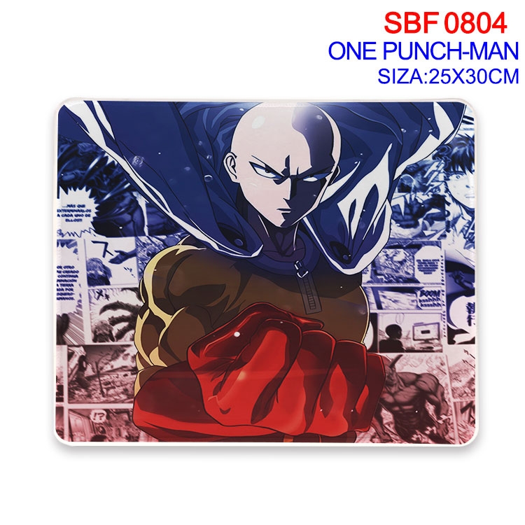 One Punch Man Anime peripheral edge lock mouse pad 25X30cm  SBF-804