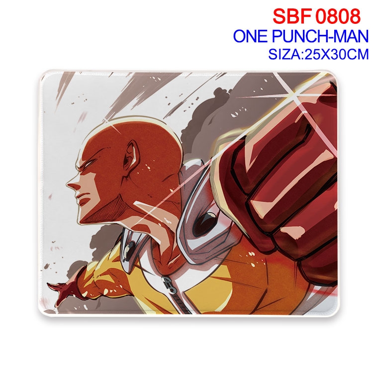 One Punch Man Anime peripheral edge lock mouse pad 25X30cm SBF-808