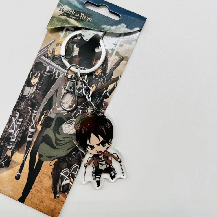 Shingeki no Kyojin Anime Peripheral Acrylic Keychain price for 5 pcs