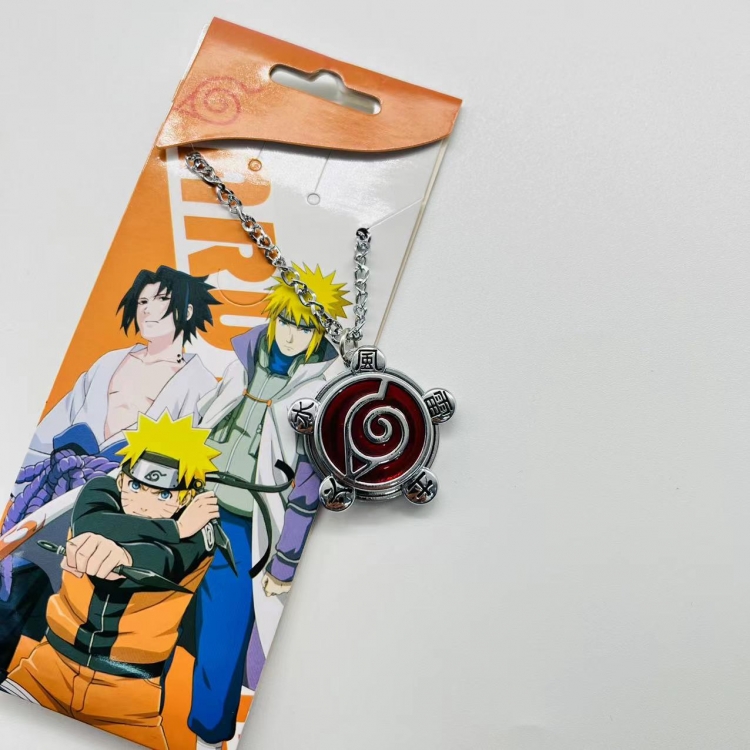 Naruto Anime Peripheral Metal Rotating Keychain Pendant price for 5 pcs