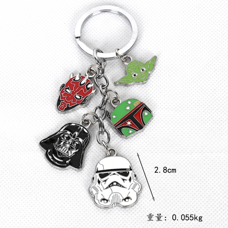 Star Wars Anime skewer keychain bag pendant