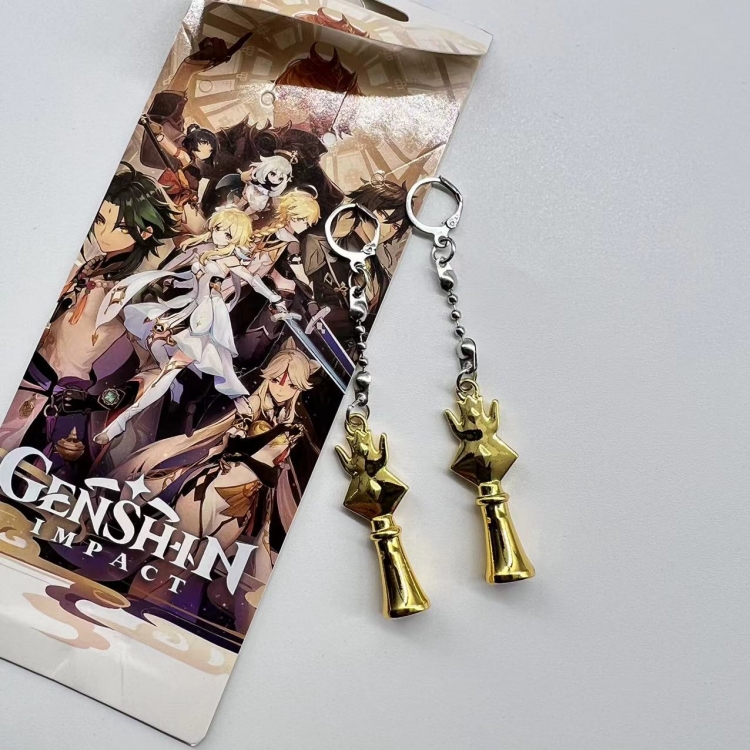 Genshin Impact Game peripheral earring pendant jewelry  538