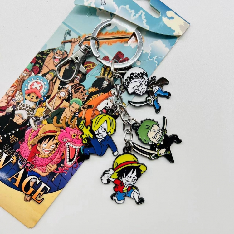 One Piece anime cartoon keychain bag pendant  703