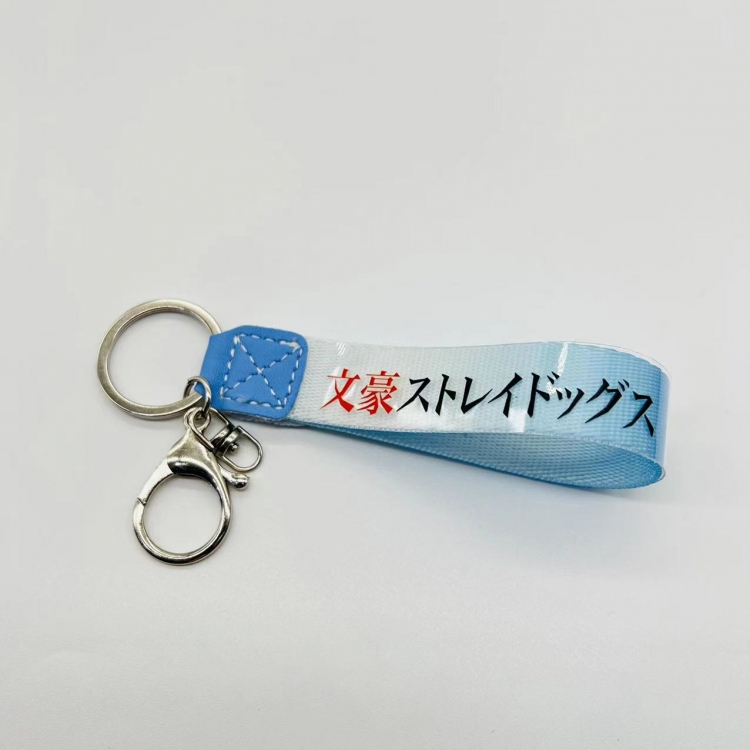 Bungo Stray Dogs Anime peripheral colorful lanyard keychain Blister cardboard packaging 1026 price for 5 pcs