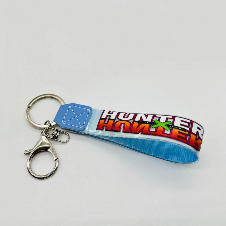 HunterXHunter Anime peripheral colorful lanyard keychain Blister cardboard packaging 935 price for 5 pcs