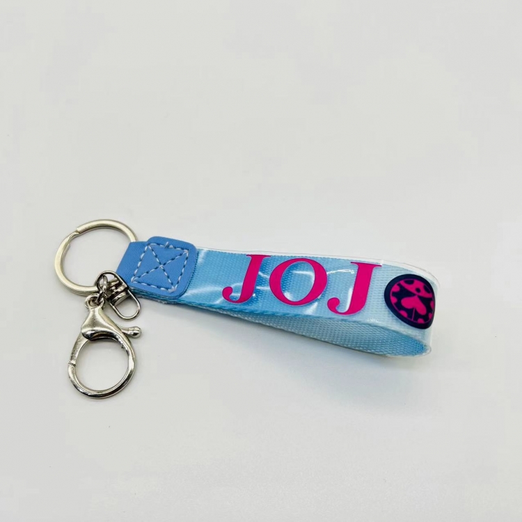 JoJos Bizarre Adventure Anime peripheral colorful lanyard keychain Blister cardboard packaging  904 price for 5 pcs