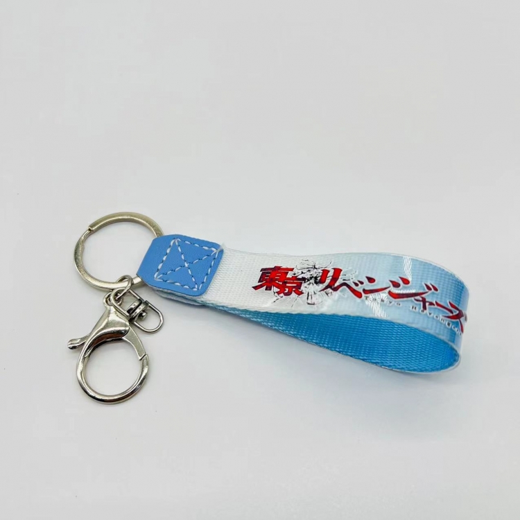 Tokyo Revengers  Anime peripheral colorful lanyard keychain Blister cardboard packaging price for 5 pcs