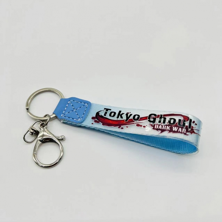 Tokyo Ghoul Anime peripheral colorful lanyard keychain price for 5 pcs