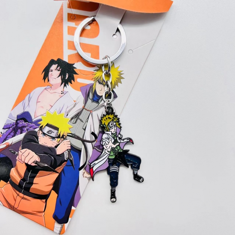Naruto Anime Peripheral Color Character Keychain price for 5 pcs